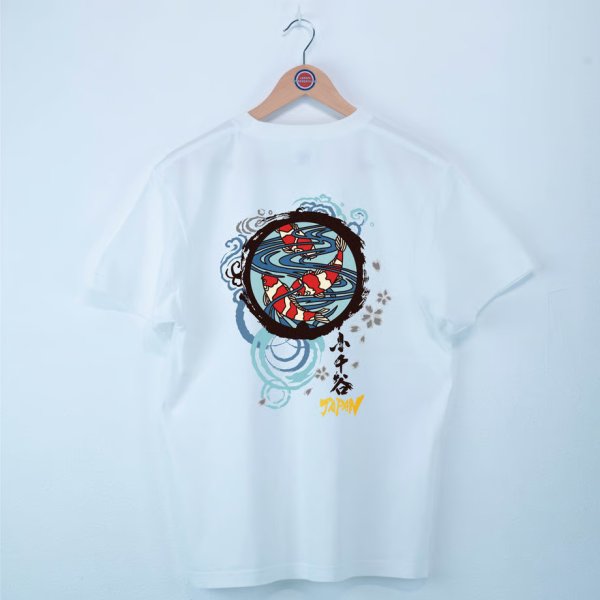 画像4: 小千谷市 マンホールTシャツ（錦鯉） (4)