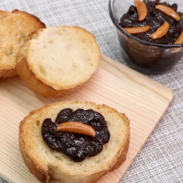 画像2: パンにのせる柿の種のオイル漬け チョコ味 (2)
