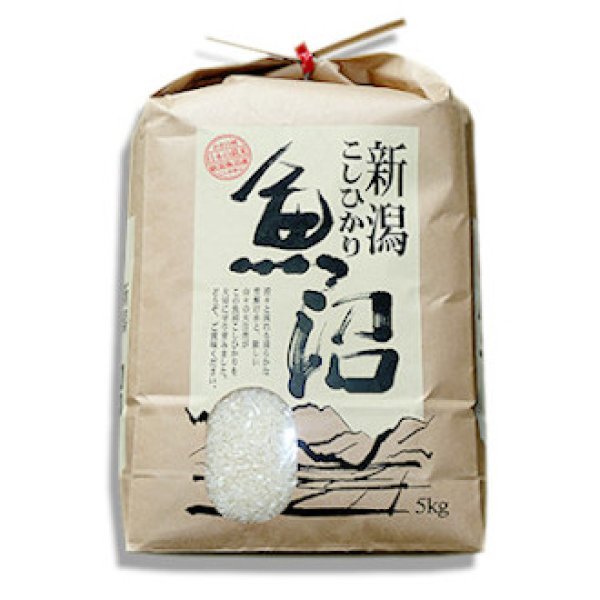 画像1: 令和６年産　魚沼産コシヒカリ 5kg【米萬商店】 (1)