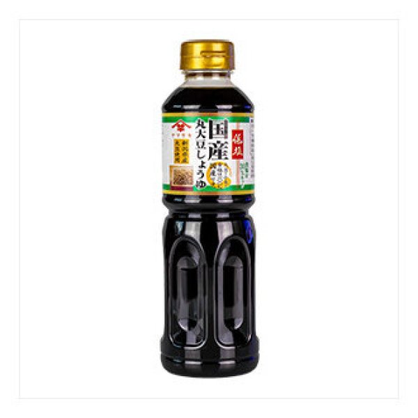 画像1: 低塩国産丸大豆しょうゆ　500ml (1)