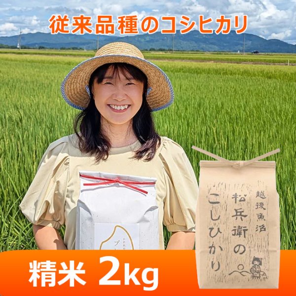 画像1: 令和８年産【山口松兵衛農園】松兵衛のコシヒカリ従来品種（精米）２kg (1)