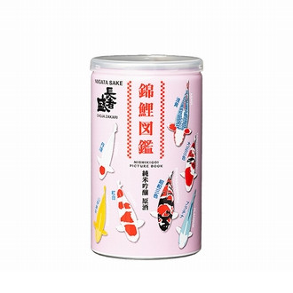  ≪入荷しました！≫  長者盛 錦鯉図鑑 純米吟醸原酒 アルミ缶