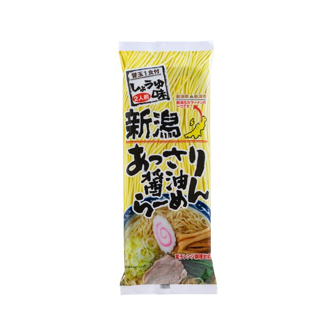 新潟あっさり醤油ーらーめん｜新潟土産、お取り寄せ！新潟小千谷まるごと市場